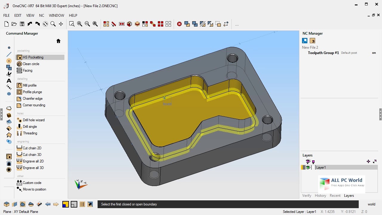 OneCNC 4.22