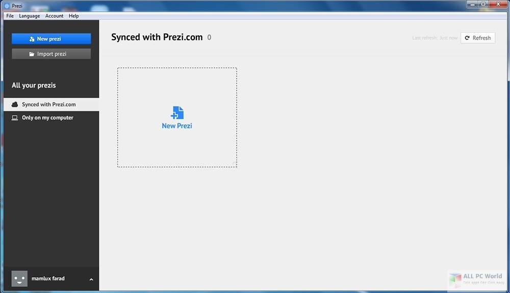 Prezi Pro 6.1