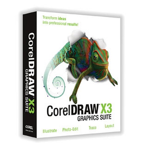 Download CorelDRAW Graphics Suite X3 v13.0
