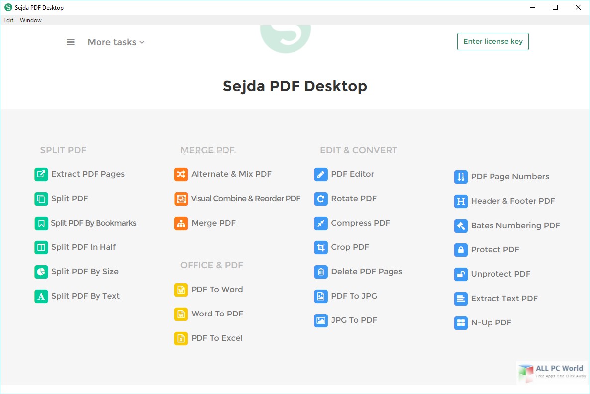 Sejda PDF Desktop 5.0