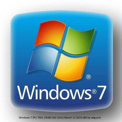 Download Windows 7 SP1 AIO March 2019