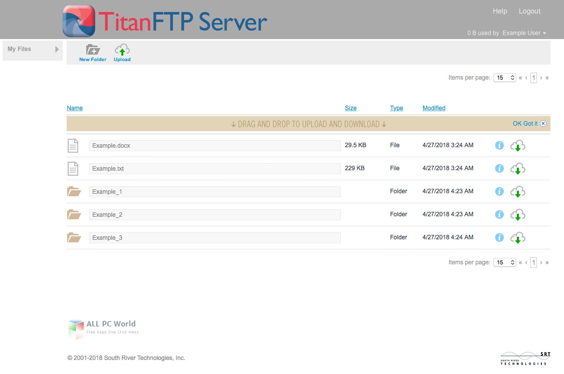 Titan FTP Server Enterprise 2019