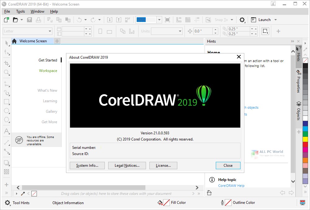CorelDRAW Graphics Suite 2019 v21.1