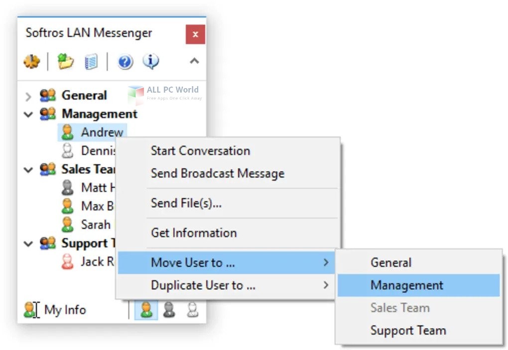 Softros LAN Messenger Setup Download Free