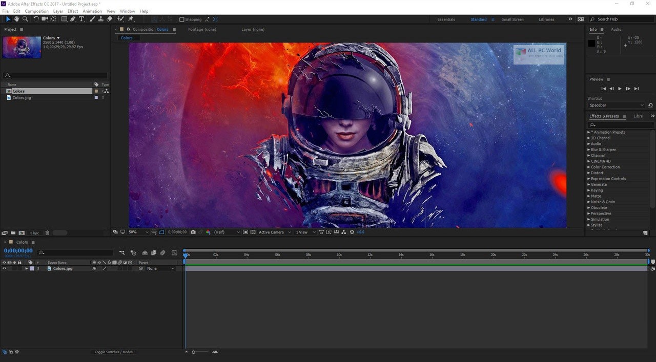 after effects software free download full version for windows 7