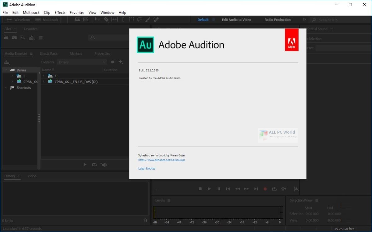 Adobe Audition CC 2020 v13.0.1 Download