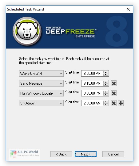 Deep Freeze Enterprise 8.6