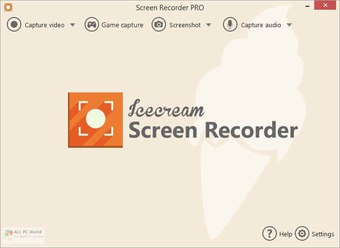 IceCream Screen Recorder Pro Software Free Download
