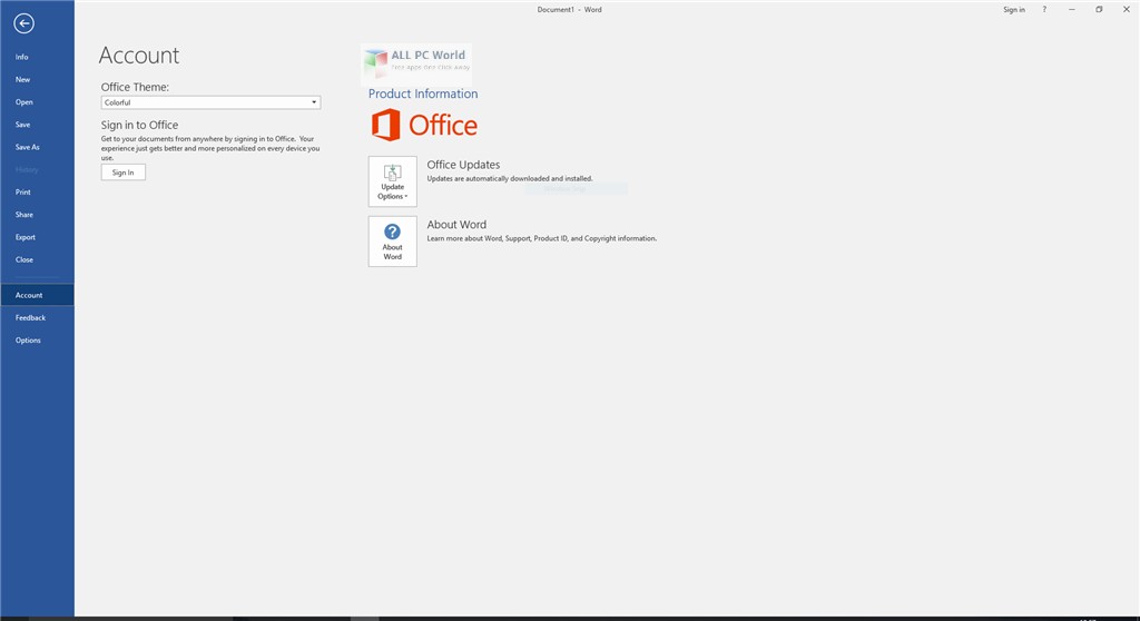 Microsoft Office 2016 Pro Plus VL January 2020 Free Download