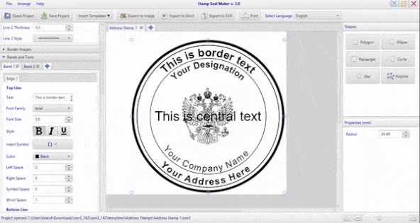 Stamp Seal Maker 3.2 Free Download