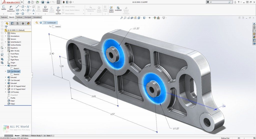 SolidCAM 2020 for SOLIDWORKS 2012-2020