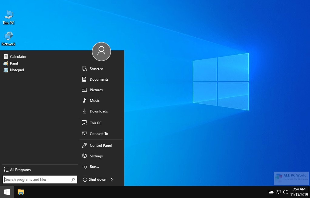 Windows 10 Pro 19H2 1909 x64 Lite February 2020 Free Download