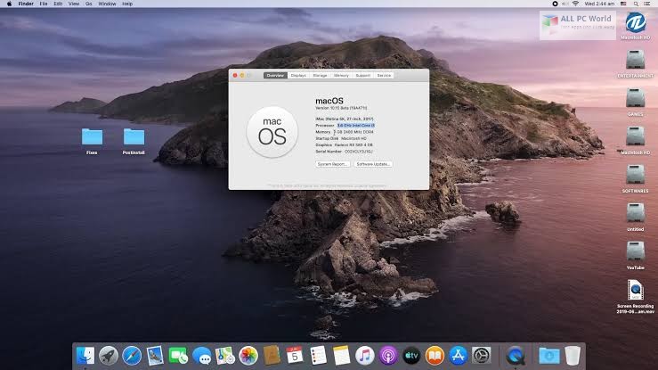 macOS Catalina 10.15.3 (19D76) Free Download