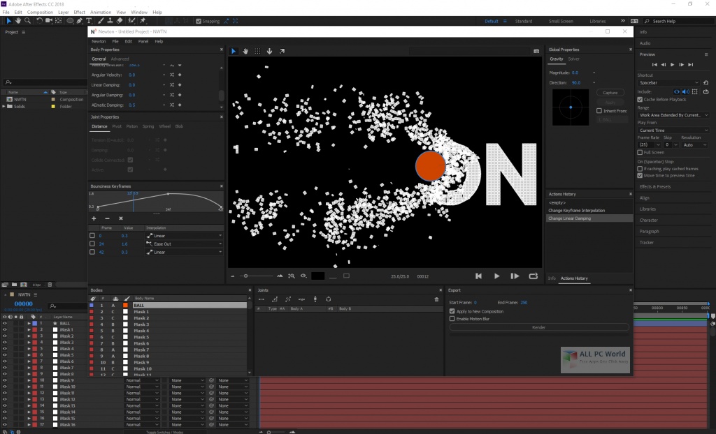 Motion Boutique Newton 3.0 for After Effects Download