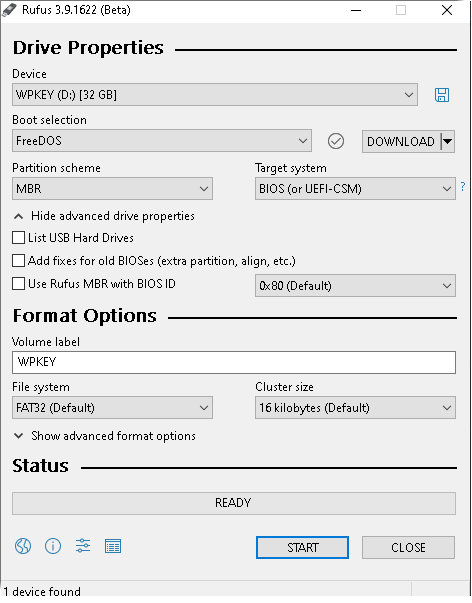 Rufus 3.9 Download