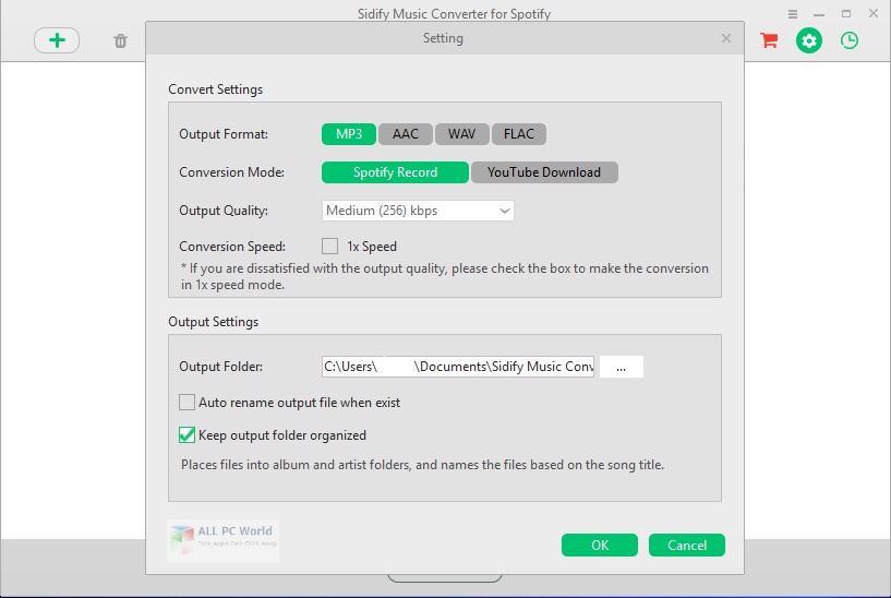 Sidify Spotify Music Converter v2.0