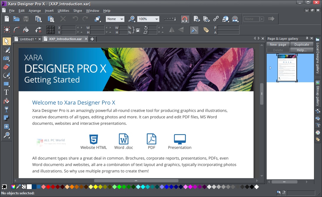 Xara Designer Pro X Free Download