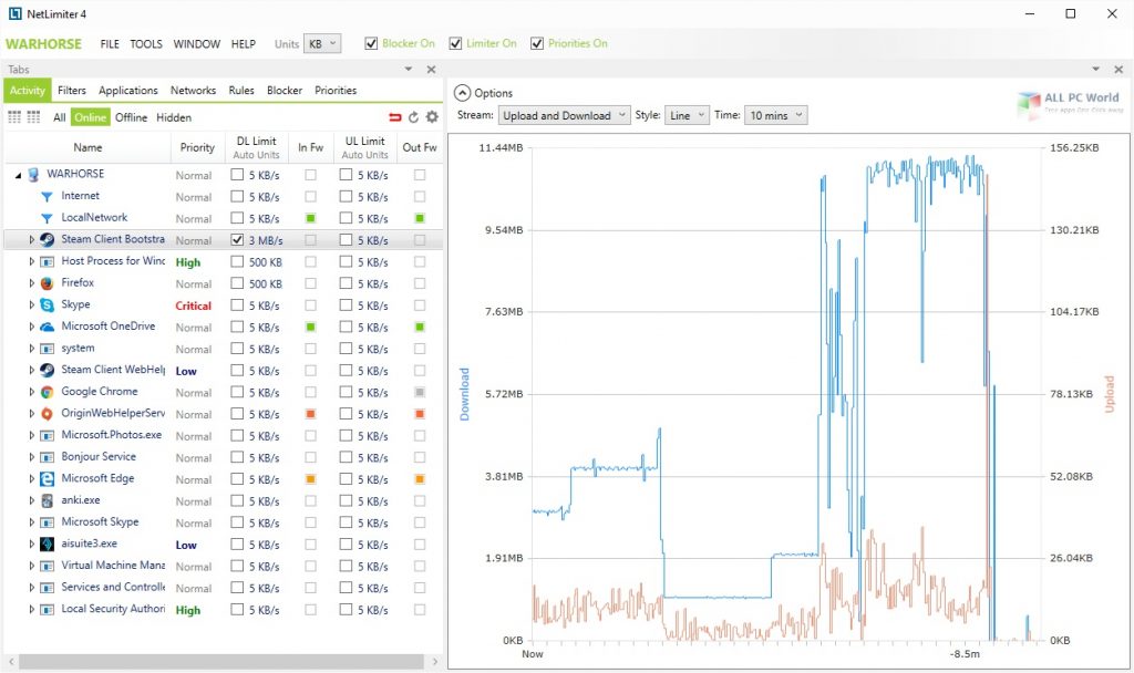 NetLimiter Pro 5.3.5 download the new version