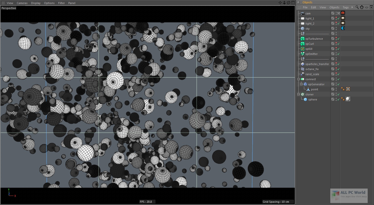 x particles cinema 4d windows install