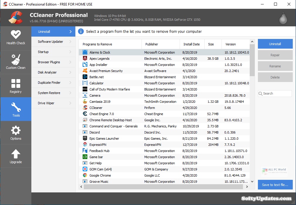 download ccleaner professional gratis