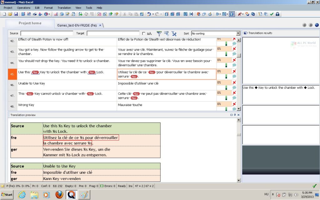 Kilgray memoQ Translator Pro 9.3.7 Download