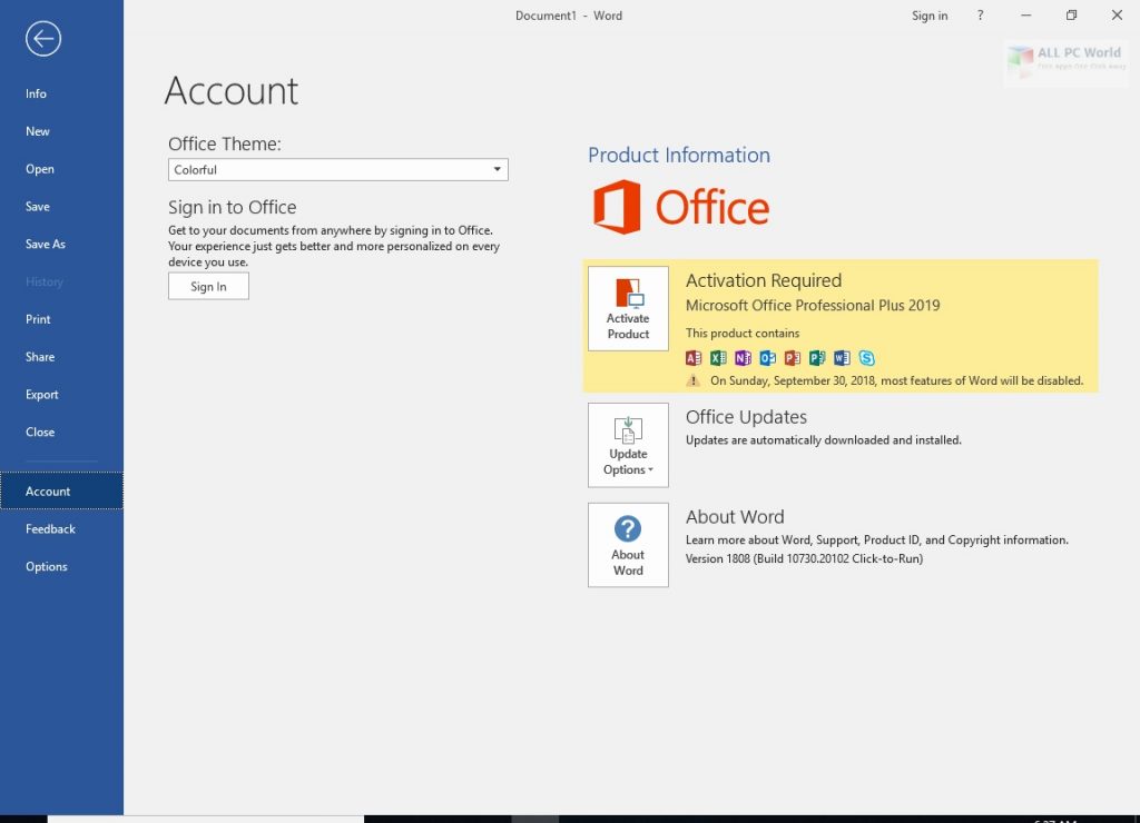 Microsoft Office 2019 Pro Plus v2004