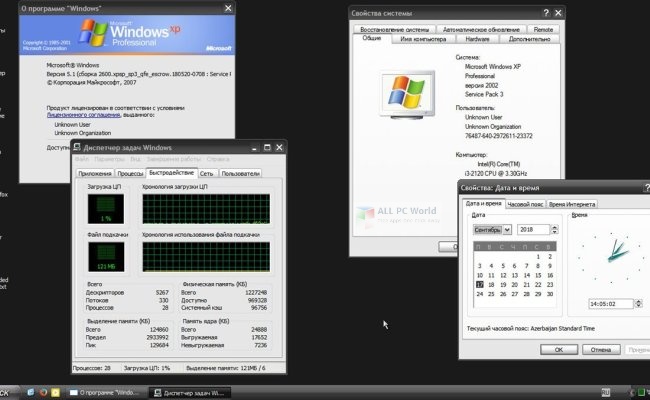 Microsoft Windows XP Professional SP3 Integral Edition April 2020