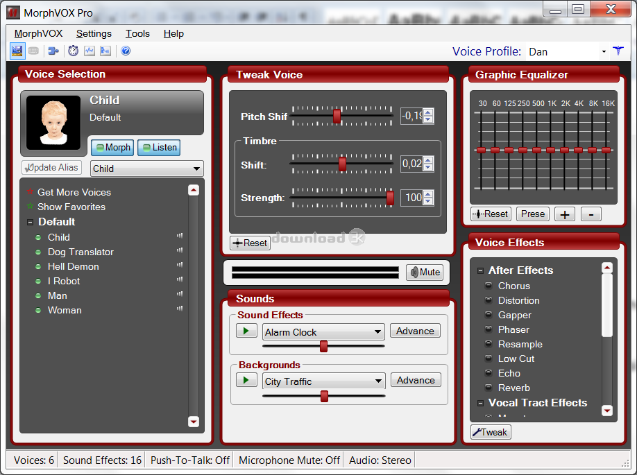 morphvox pro girl voice settings