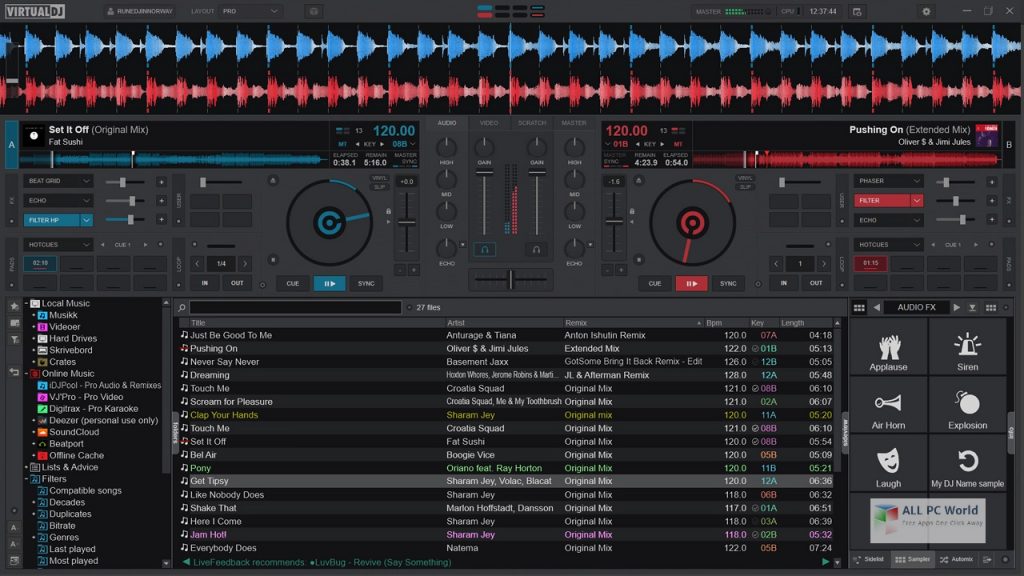 Virtual DJ Studio 2020 v8.1 for Windows 10