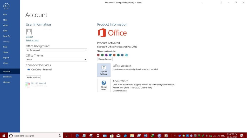 Microsoft Office 2019 Pro Plus v2005