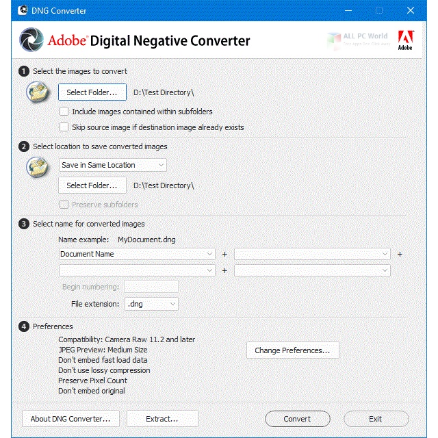 Adobe DNG Converter 13.1 Download