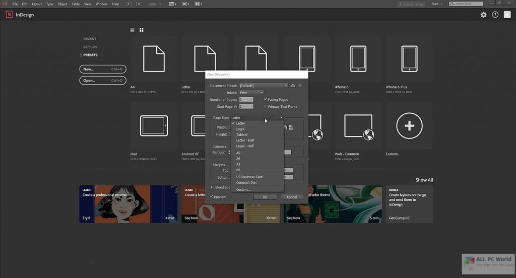 Adobe InDesign CC 2020 v15.1.1 Free Download