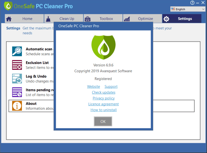 OneSafe PC Cleaner Pro 8 Free Download