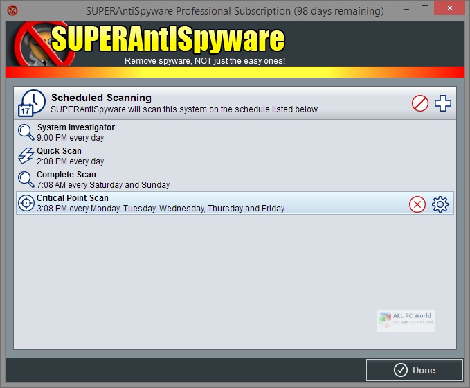 SUPERAntiSpyware Professional X Edition v10.0