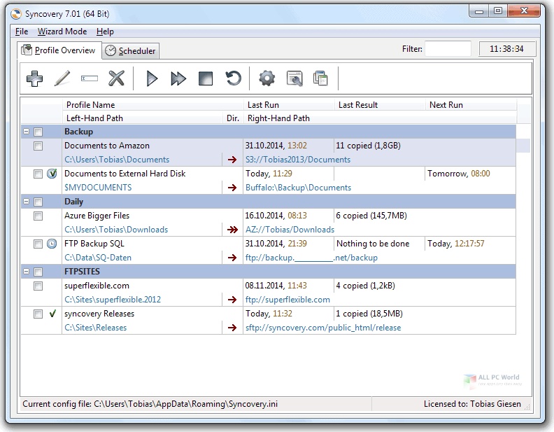 Syncovery Pro Enterprise 9.28 for Windows 10