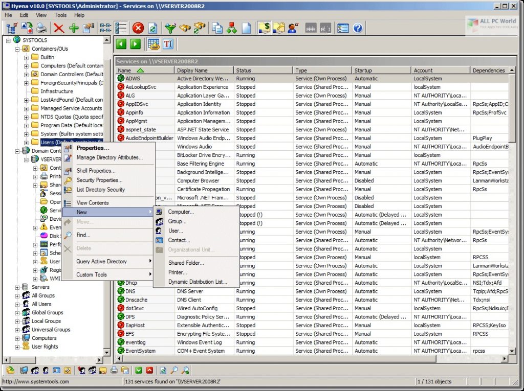 SystemTools Hyena 2020 Free Download