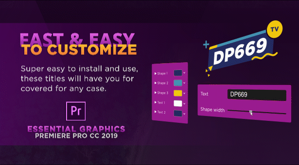VideoHive The Ultimate Titles Pack for Adobe Premiere Pro Free Download