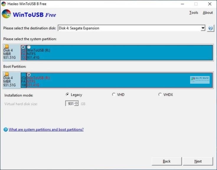 WinToUSB Enterprise 2020 v5.5 Free Download