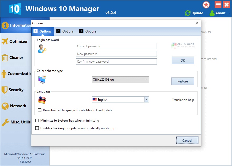 Windows 10 Manager Download Free 