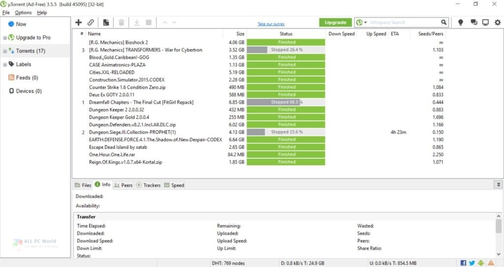 utorrent speed booster 4.3 download