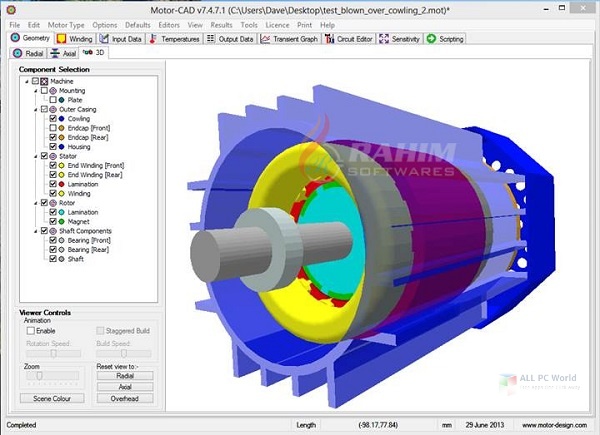 ANSYS Motor-CAD 13.1 Free Download