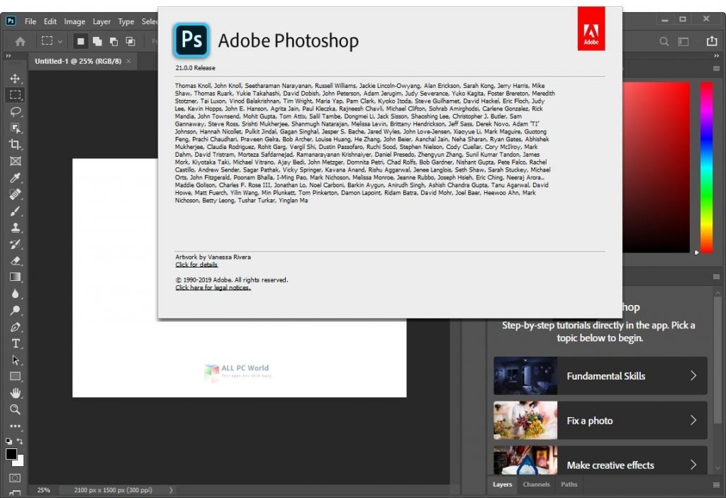 Adobe Photoshop CC 2020 v21.2.2 Free Download