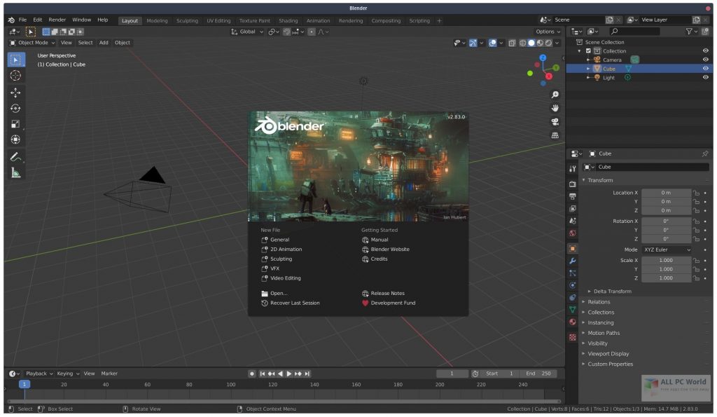 Blender 2.91 Free Download