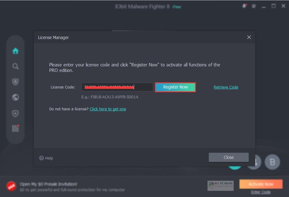 IObit Malware Fighter 2020 One-Click Download