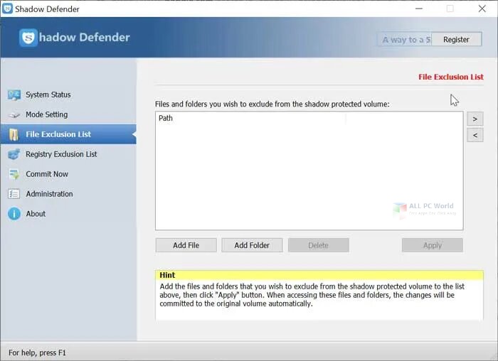 Shadow Defender 2020 Download