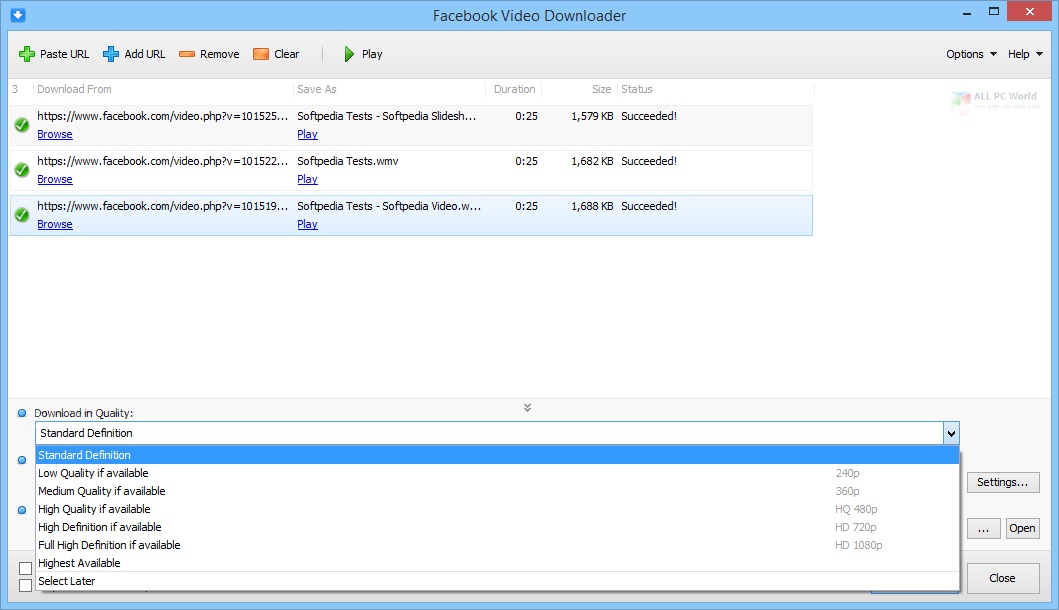 SocialMediaApps Facebook Video Downloader Overview.