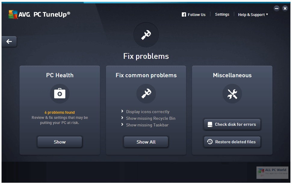 AVG PC TuneUp 20.1 Direct Download Link