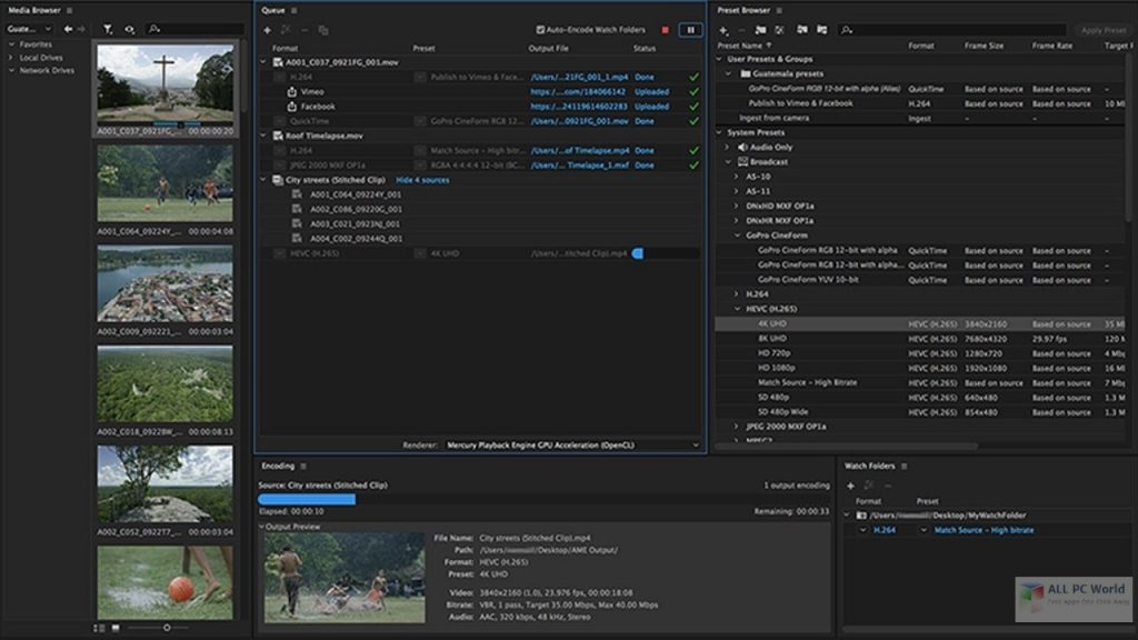 free Adobe Media Encoder 2024