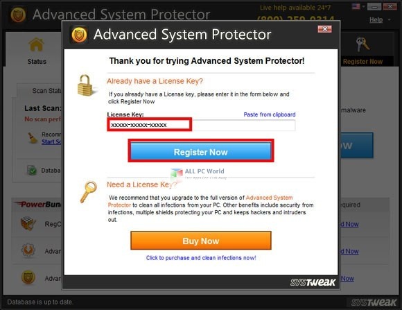 Advanced System Protector 2.3 One-Click Downloaad