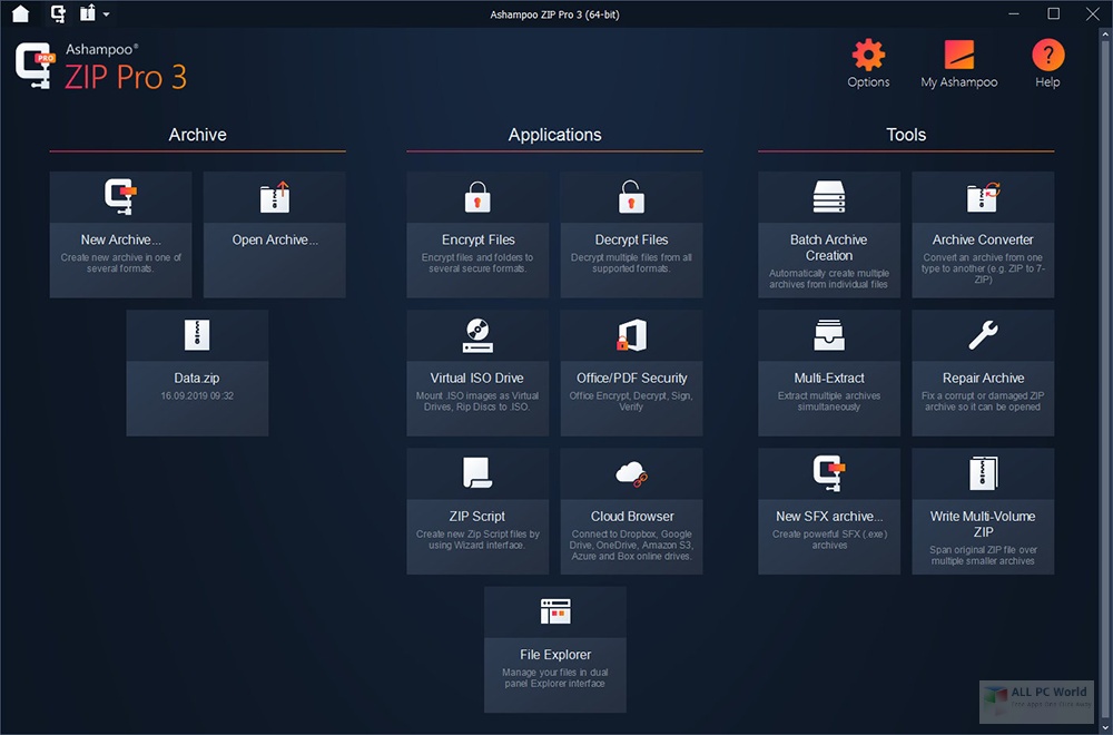 Ashampoo ZIP Pro 2020 v3.0 Direct Download Link